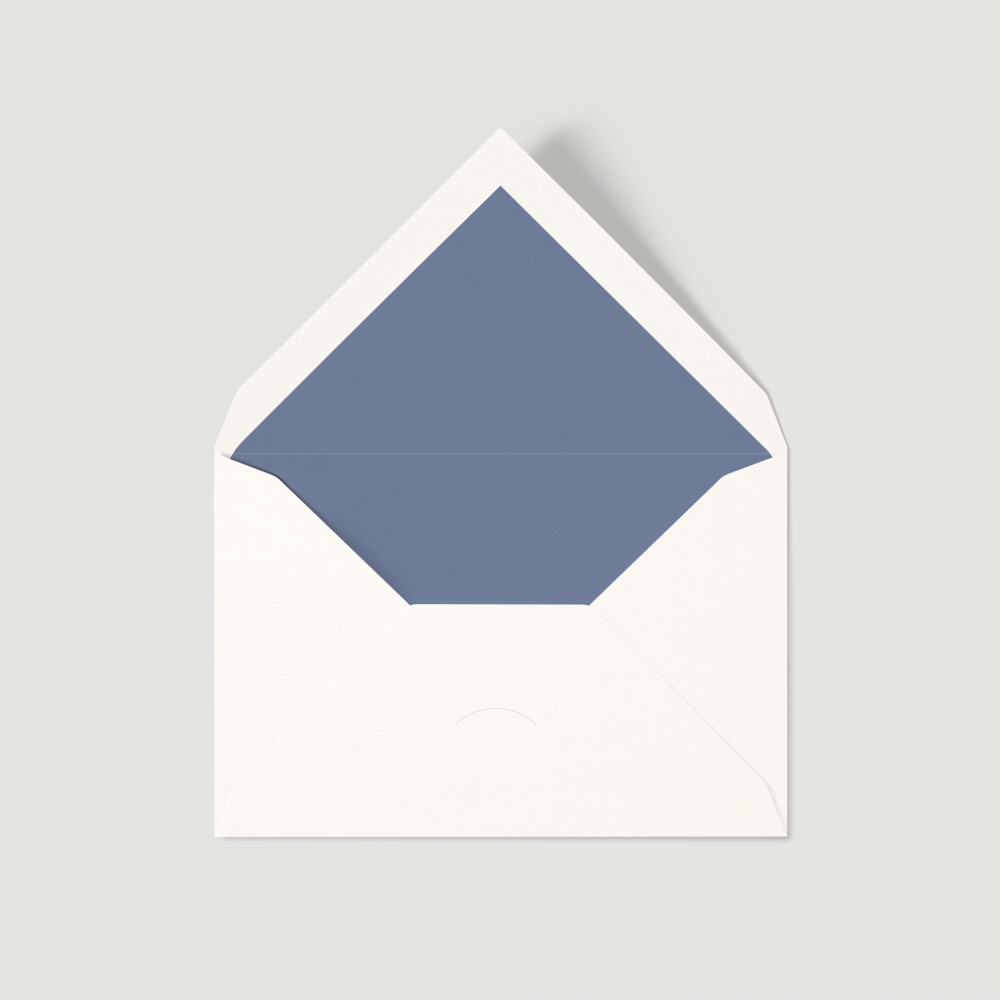 Zadrukowana wewnątrz koperta.